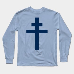 Cross of Lorraine Long Sleeve T-Shirt